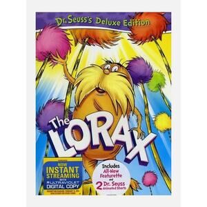 The Lorax (Deluxe Edition) (DVD, 1972) tested.  new case.